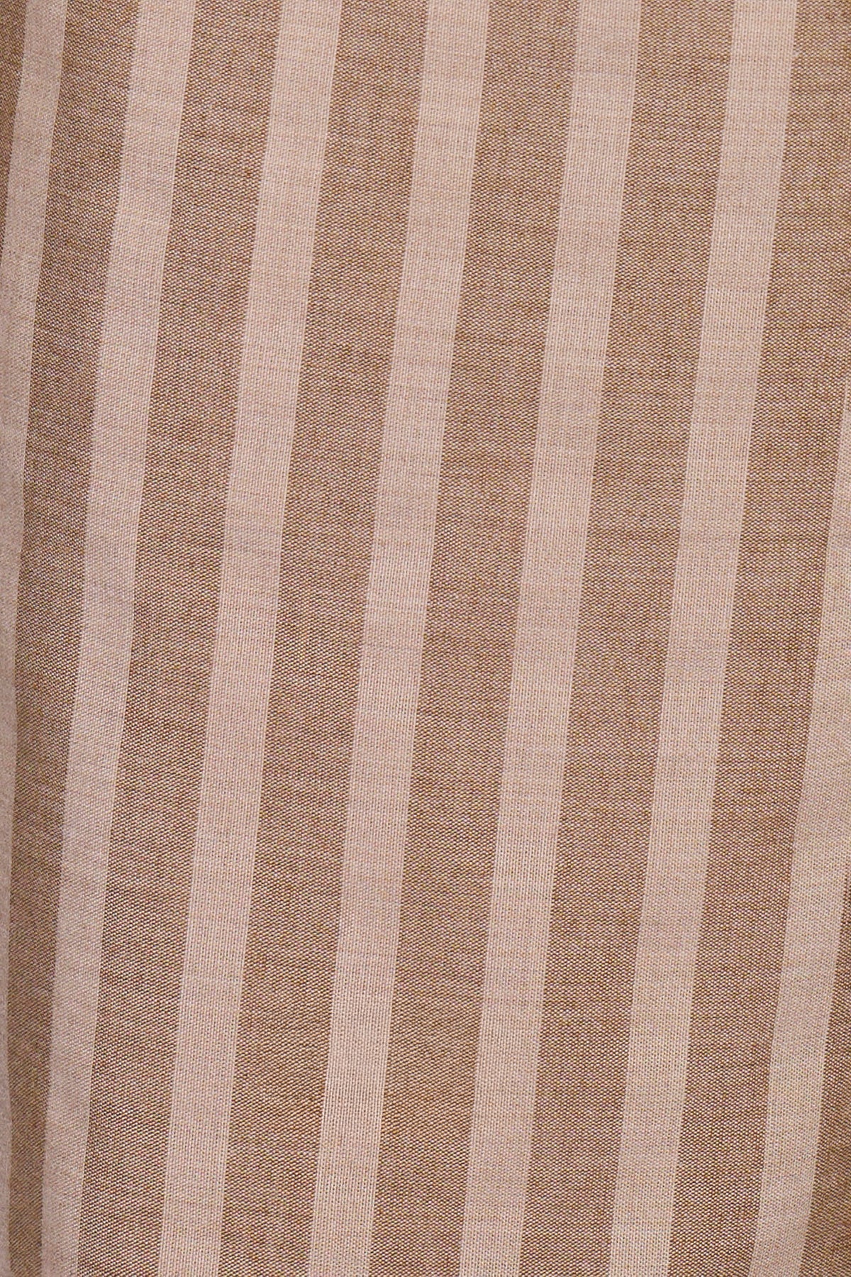 Brown Stripe Wide Trouser
