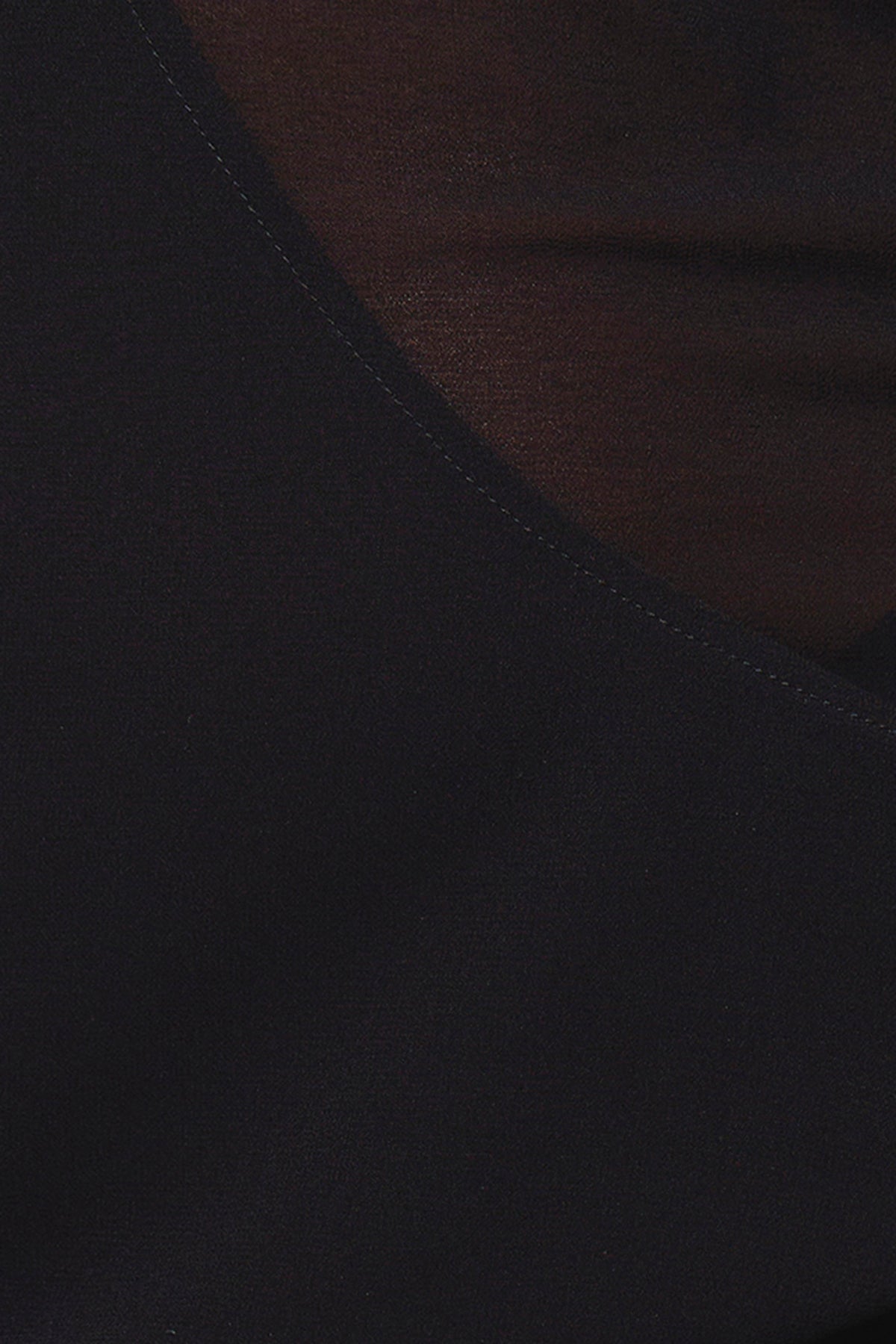Black Stone Flared Mini Dress