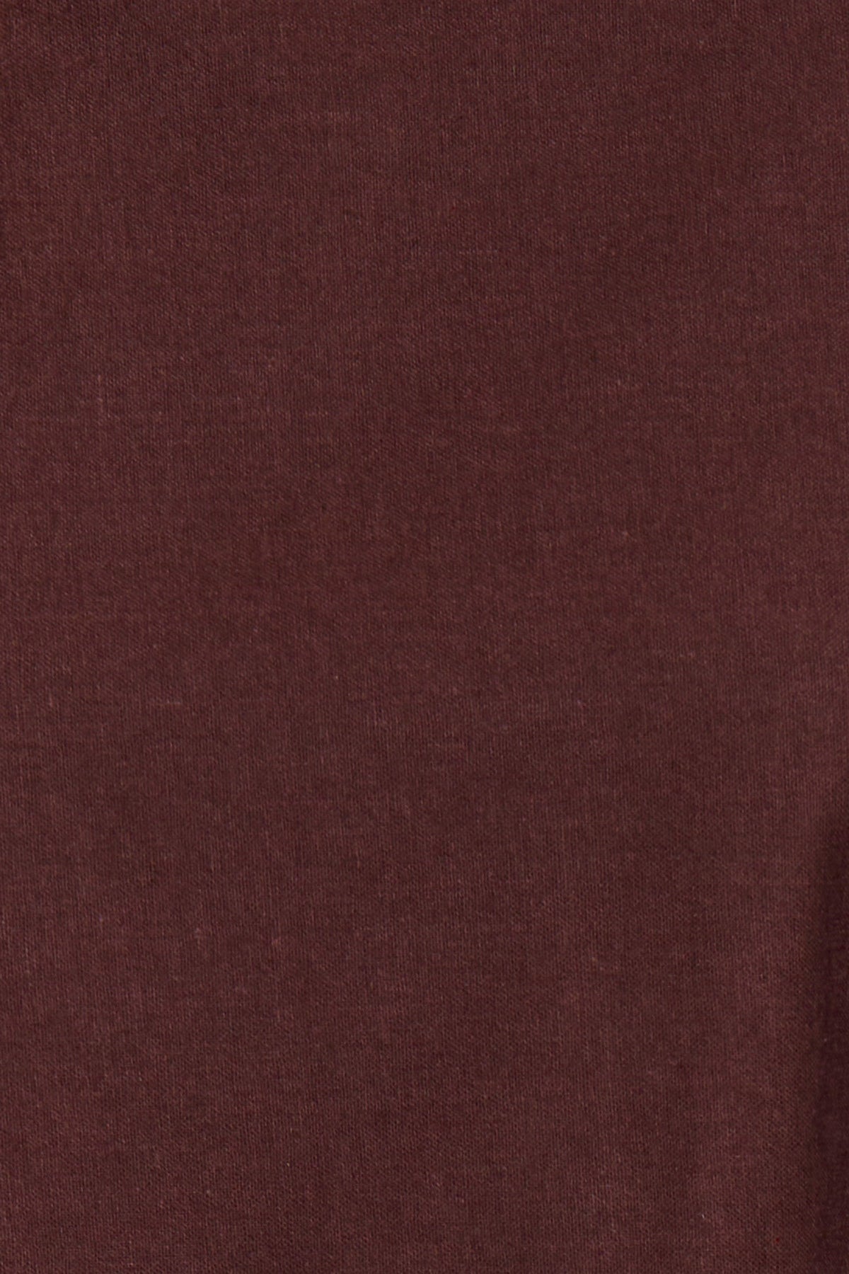 Brown Linen Blend Off Shoulder Top